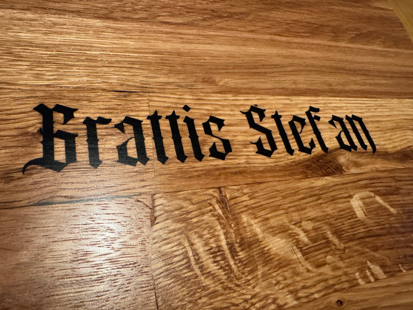 Skärbräda med Epoxyinlägg