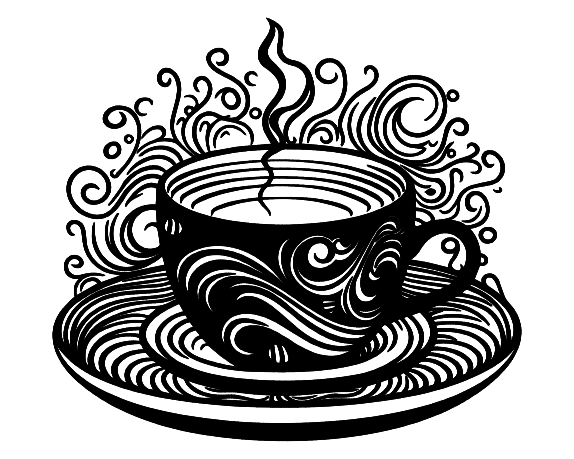 Korkunderlägg med hållare i Ek