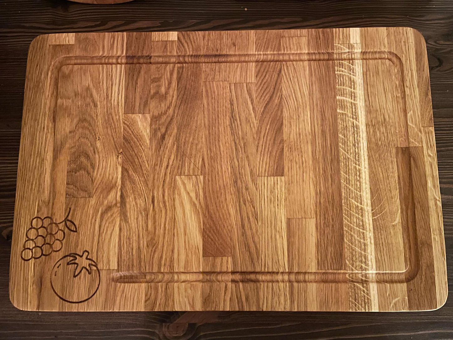 Skärbräda med gravyr